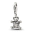 Sterling Silver Reflections Teddy Bear Click-on for Bead