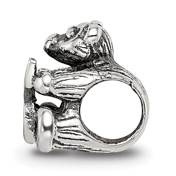 Sterling Silver 925 Kids Bead with Antiqued Polished FinishSophia