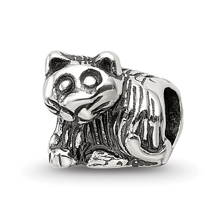 Sterling Silver Reflections Kids Kitten Bead Main image