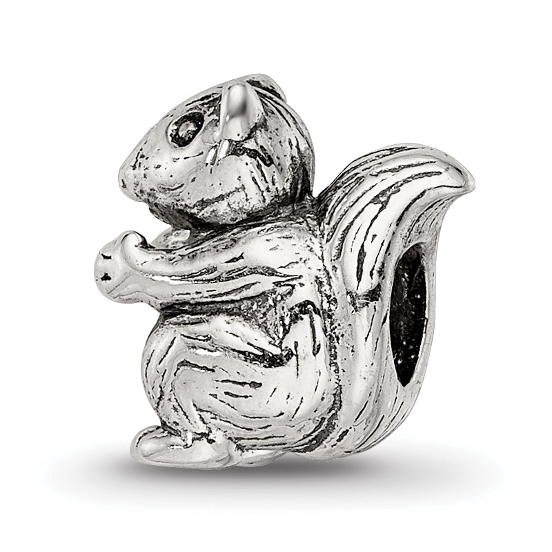 Sterling Silver Reflections Kids Squirrel Bead