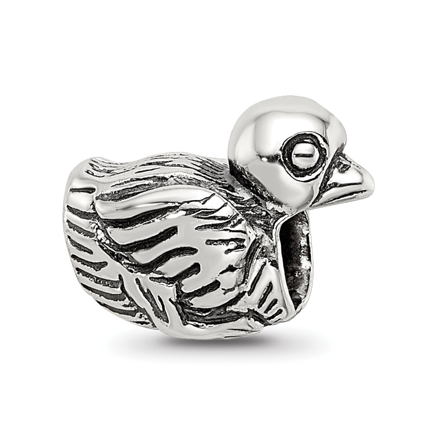 Sterling Silver Reflections Kids Duck Bead Main image