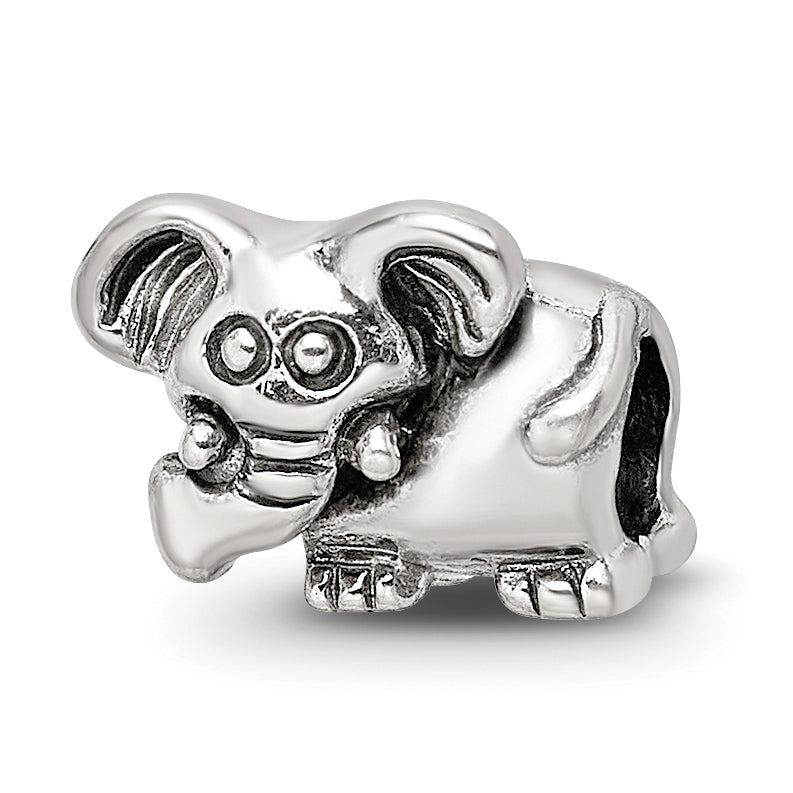 Sterling Silver Reflections Kids Elephant Bead Main image