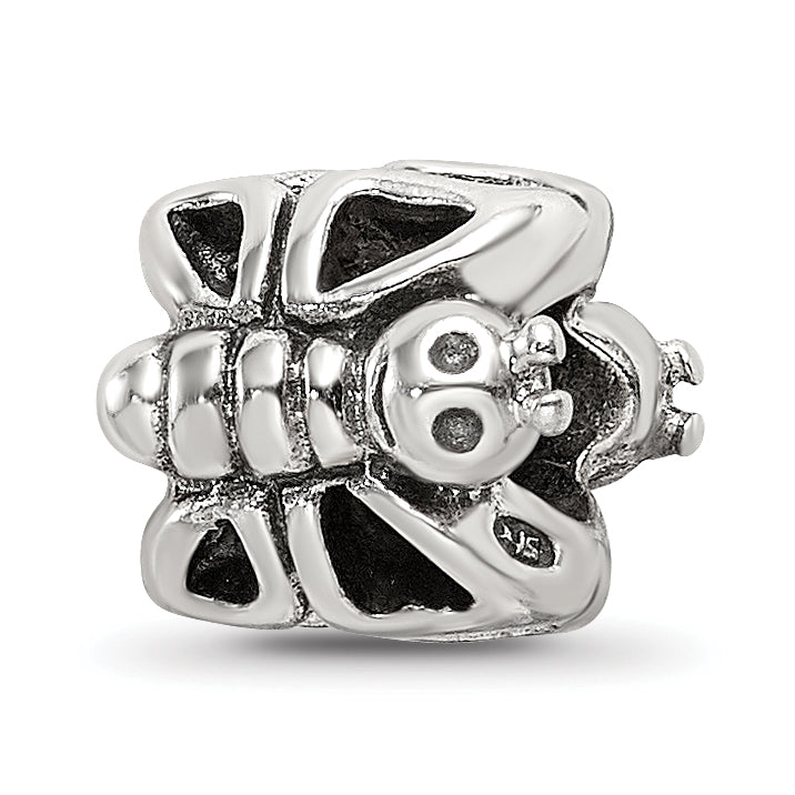 Sterling Silver Reflections Kids Butterfly Bead Main image