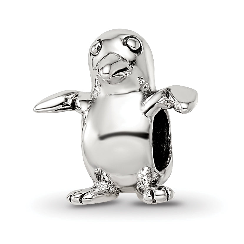 Sterling Silver Reflections Kids Bird Bead Main image