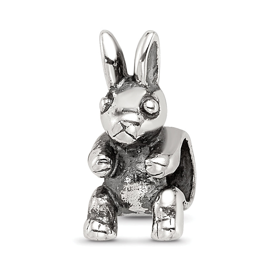Sterling Silver Reflections Kids Bunny Bead Main image