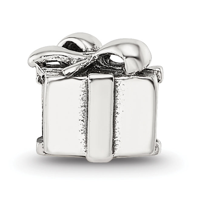 Sterling Silver 925 Kids Bead with Antiqued Finish Gift Ready