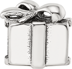 Sterling Silver 925 Kids Bead with Antiqued Finish Gift Ready