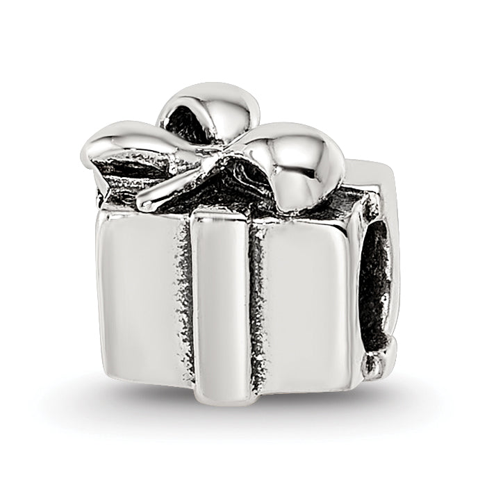 Sterling Silver Reflections Kids Present Bead Main image