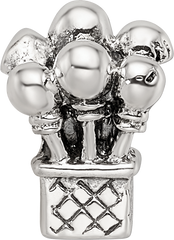 Sterling Silver Reflections Kids Balloons Bead