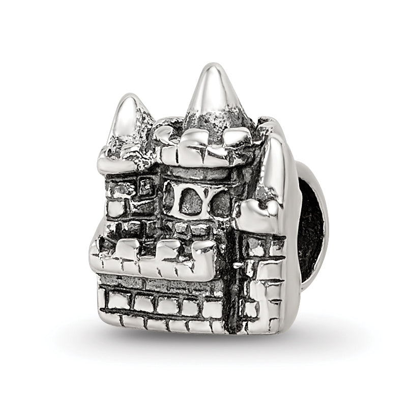 Sterling Silver Reflections Kids Castle Bead Main image