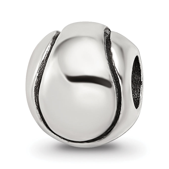 Sterling Silver Reflections Kids Tennis Ball Bead Main image