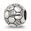 Sterling Silver Reflections Kids Soccer Ball Bead