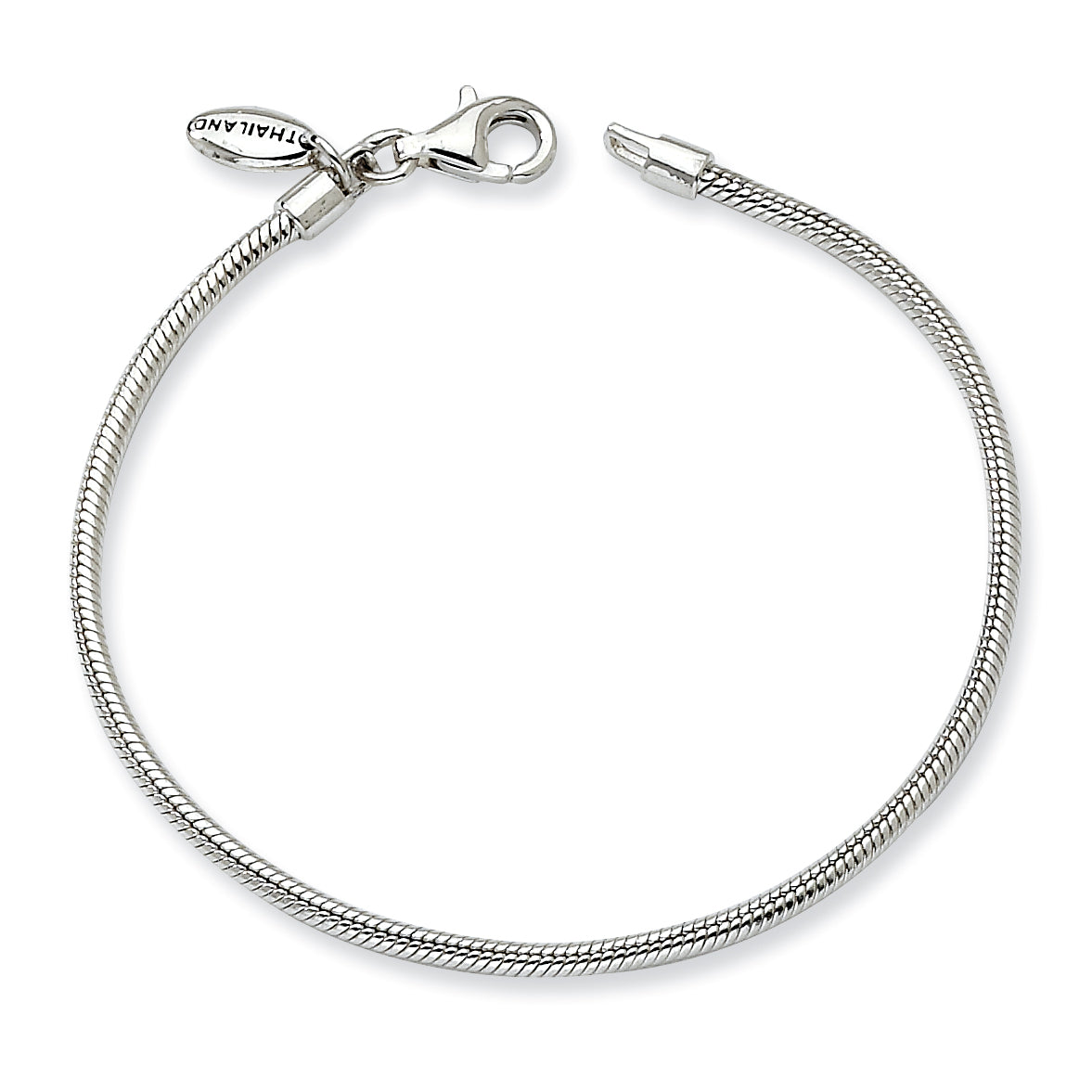 Sterling Silver Reflections Kids Lobster Polished Bracelet