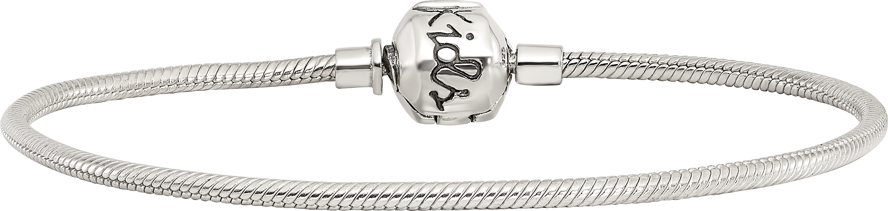 Kids Collection Sterling Silver Bracelet for Reflection Beads