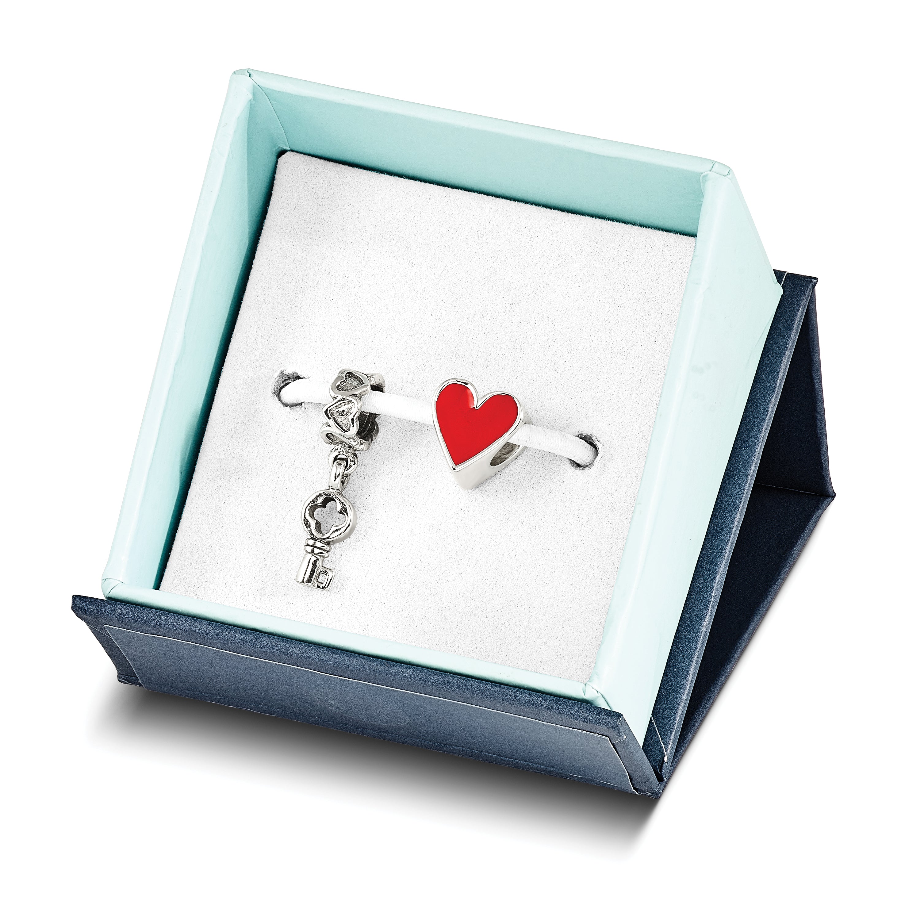 Sterling Silver Reflections You Have The Keys Boxed Bead Set