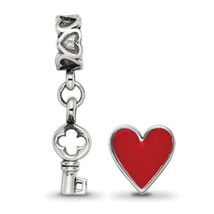 Sterling Silver Reflections You Have The Keys Boxed Bead Set