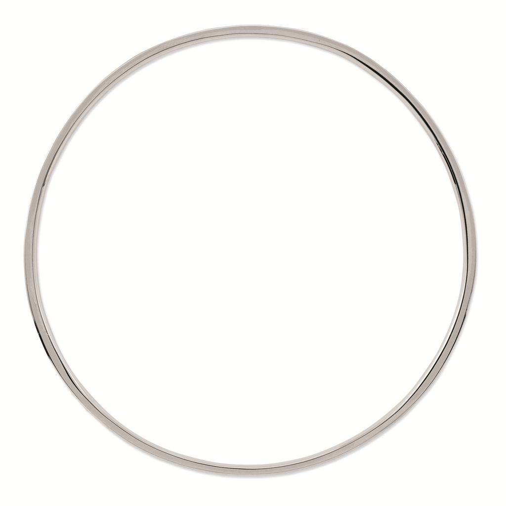 Sterling Silver 925 Stackable Yellow Enamel Bangle by Sophia Jewelers