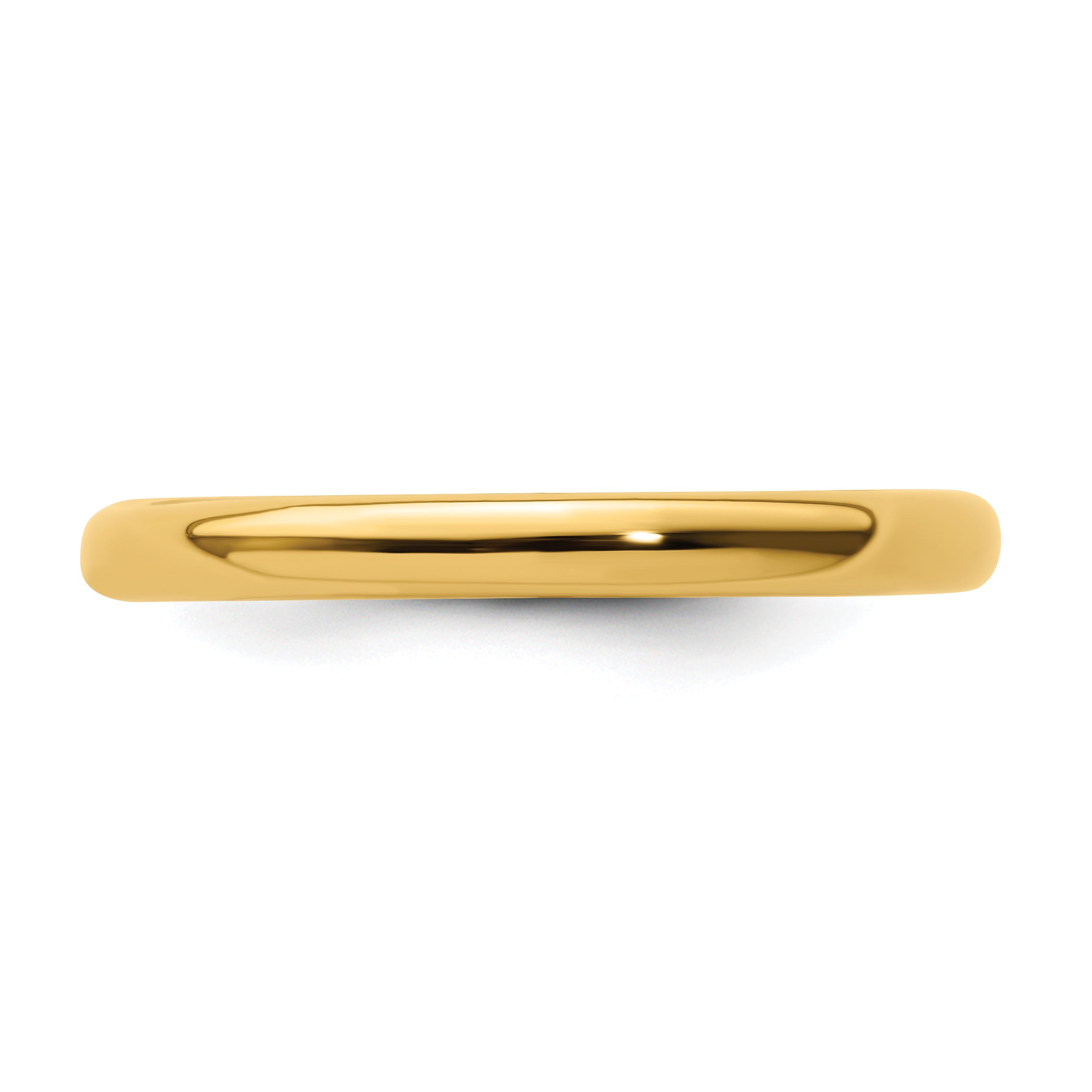 Sterling Silver Stackable Expressions Gold-plated Polished Ring