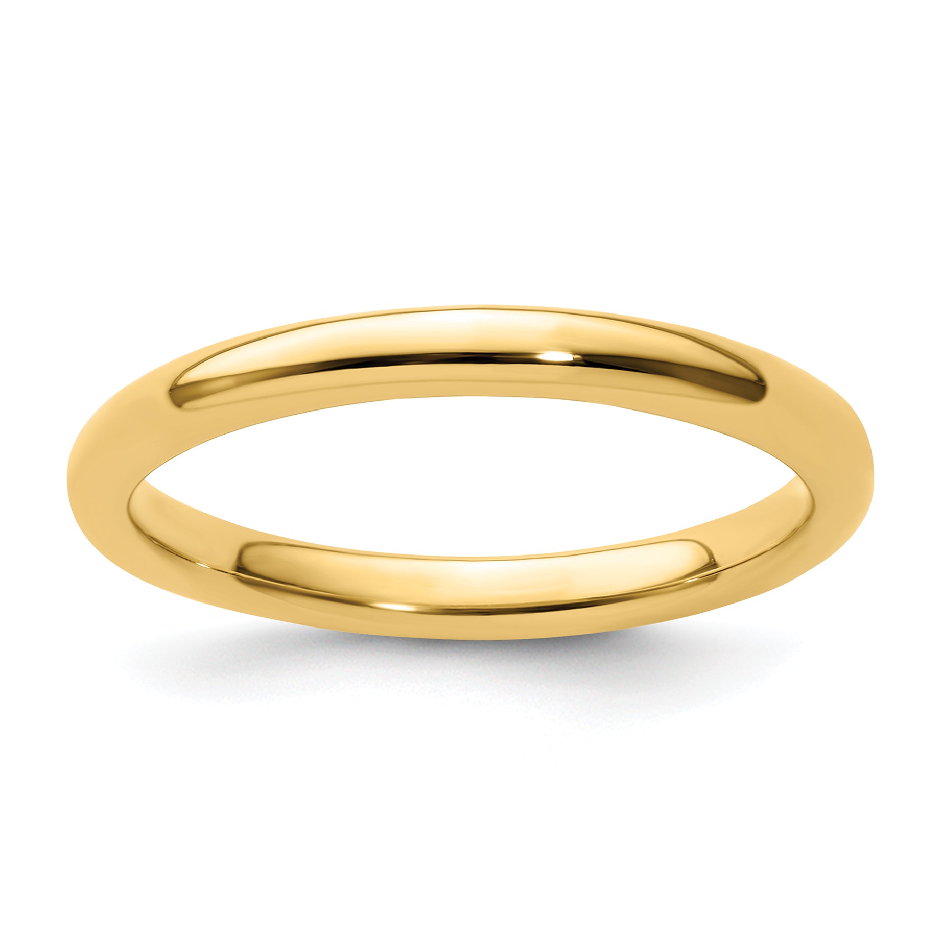 Sterling Silver Stackable Expressions Gold-plated Polished Ring