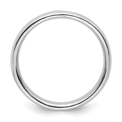 Sterling Silver Stackable Expressions Rhodium Polished Ring - 5