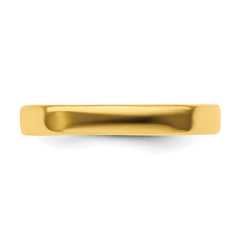 Sterling Silver Stackable Expressions Gold-plated Ring
