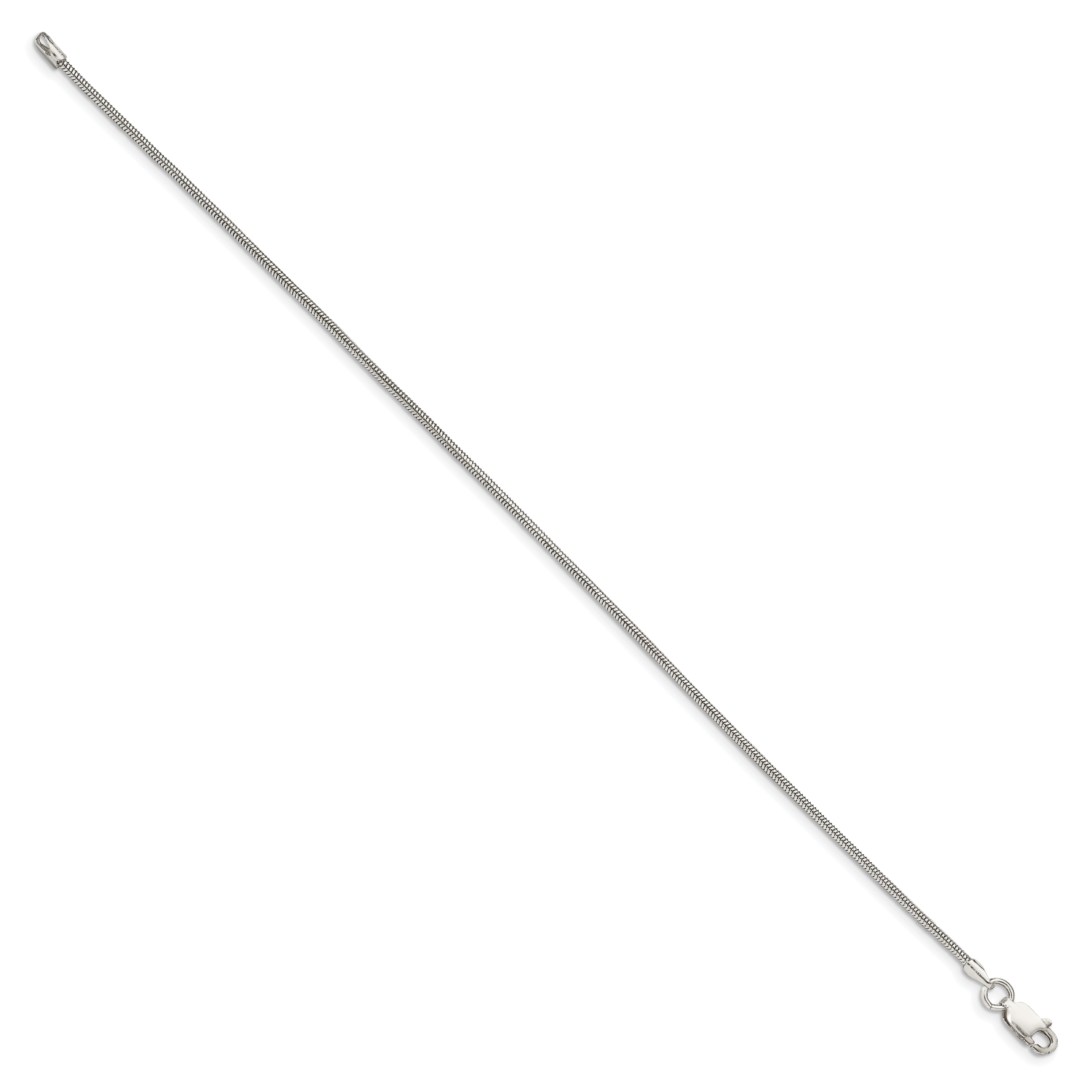 Sterling Silver 1.5mm Round Snake Chain Secondary image