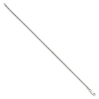 Sterling Silver 1.6mm Round Snake Chain
