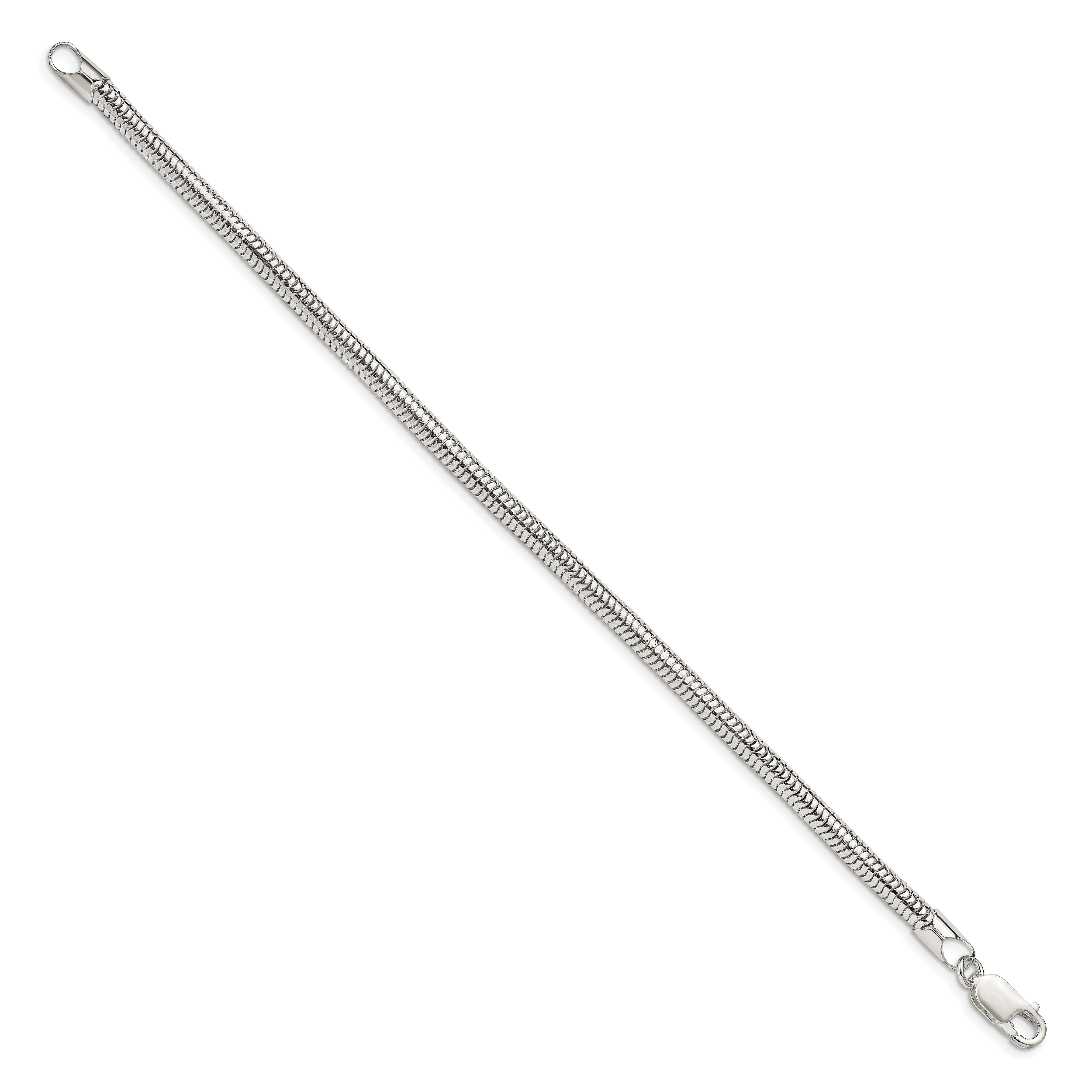 Sterling Silver 4mm Round Snake Chain Secondary image