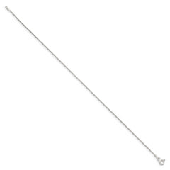 Sterling Silver .85mm Diamond-cut Round Spiga Chain - 7