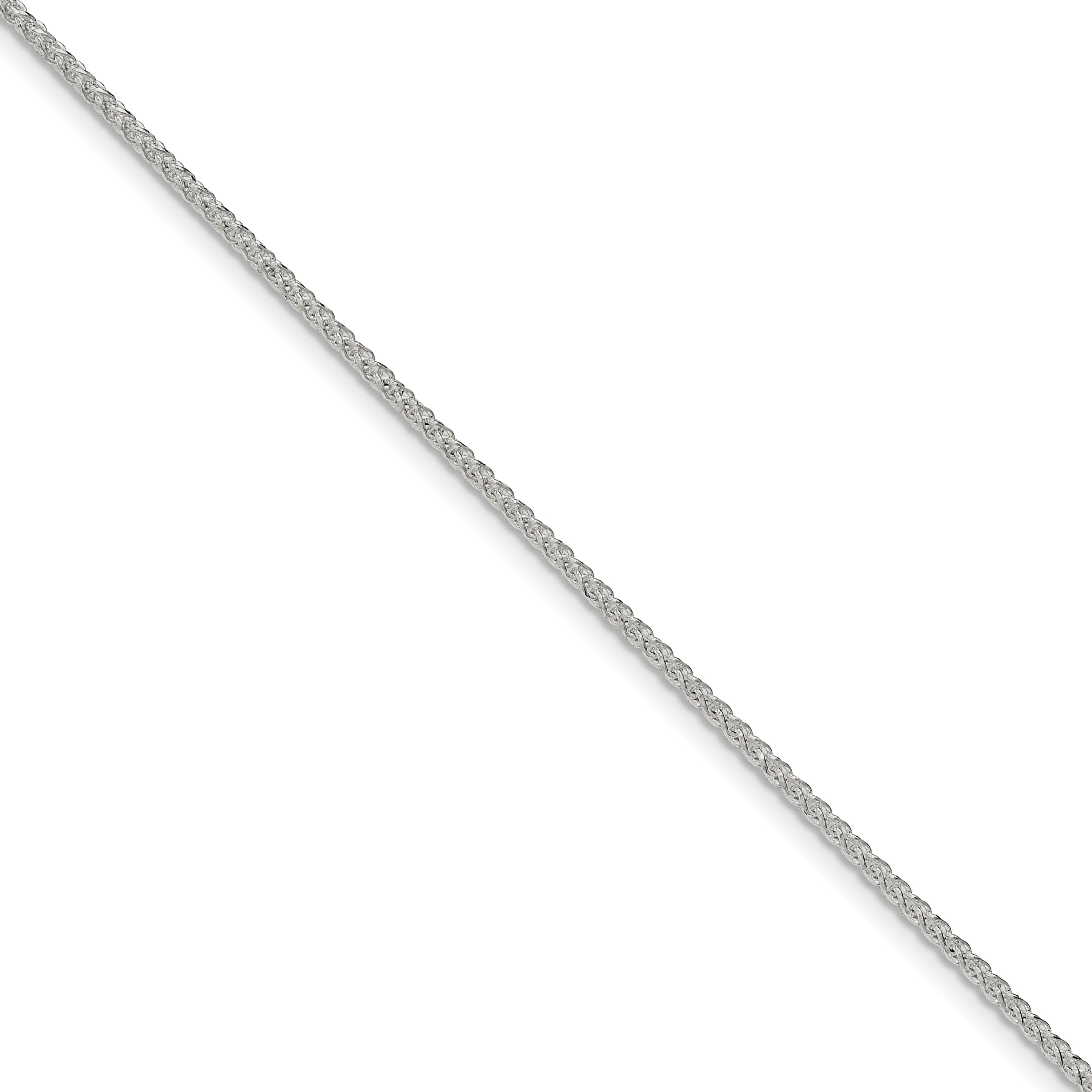 Sterling Silver 1.70mm Diamond-cut Round Spiga Chain Main image