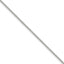 Sterling Silver 1.70mm Diamond-cut Round Spiga Chain