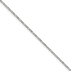 Sterling Silver 1.70mm Diamond-cut Round Spiga Chain
