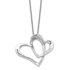 Daughter "A Part of My Heart" Necklace in Sterling Silver