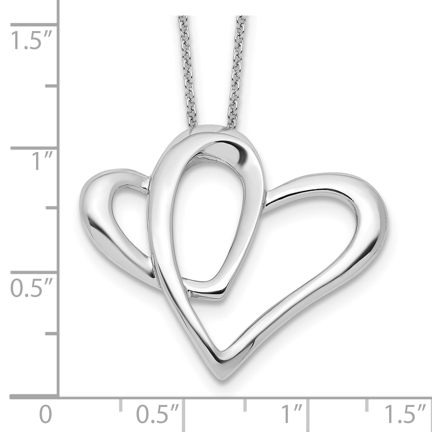 Daughter "A Part of My Heart" Necklace in Sterling Silver
