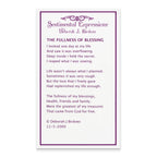 Sentimental Expressions Sterling Silver Rhodium-plated CZ Fullness Of Blessings 18in Necklace
