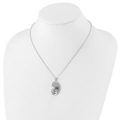 Sterling Silver Praying Believing Necklace with Gift-Ready Finish