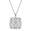 Sentimental Expressions Sterling Silver Rhodium-plated I Care About What You Are Going Through 18 Necklace