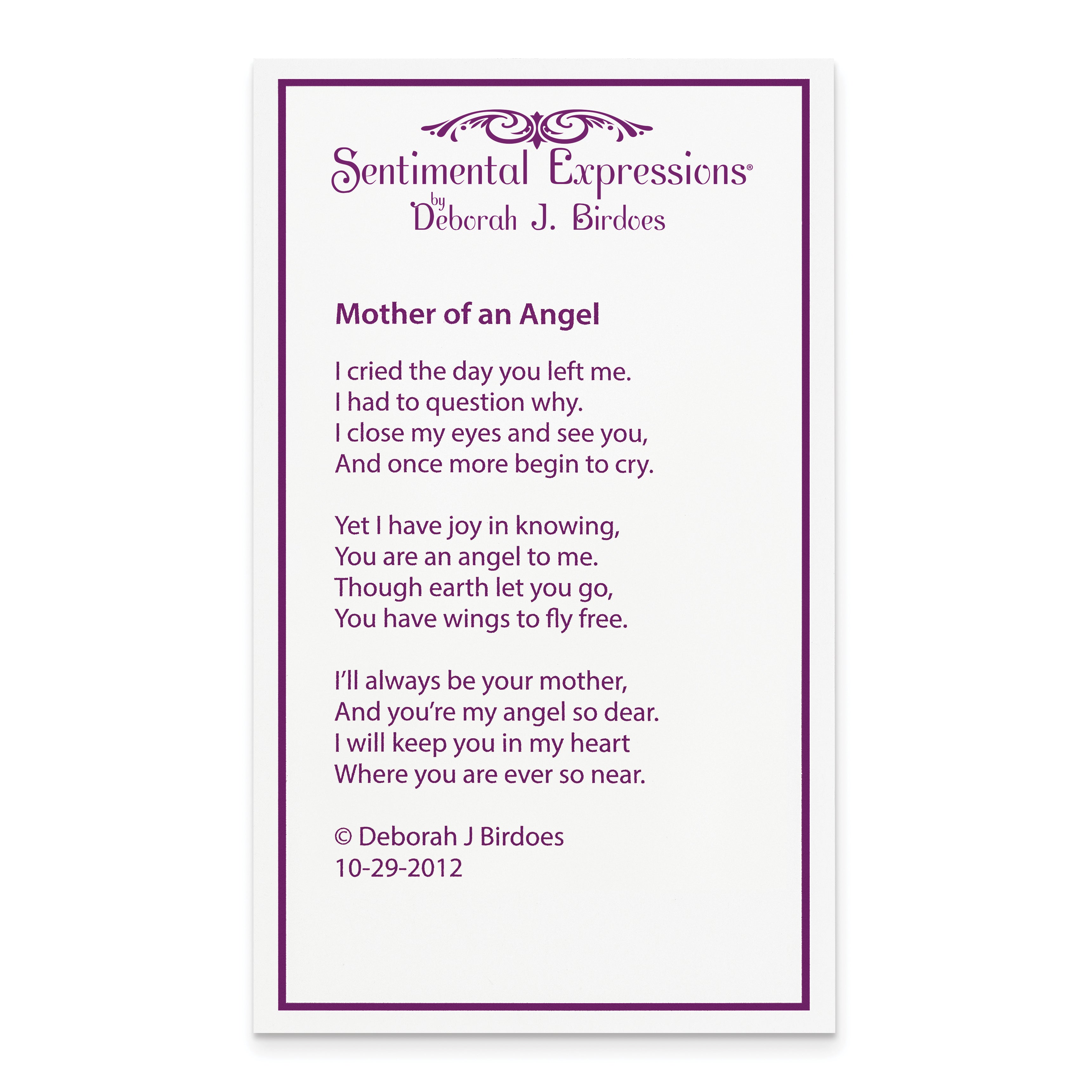 Sentimental Expressions Sterling Silver Rhodium-plated and Antiqued Mother of an Angel 18inch Necklace