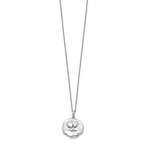 Sentimental Expressions Sterling Silver Rhodium-plated Antiqued For You My Sister 18in. Necklace