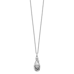 Sentimental Expressions Sterling Silver Rhodium-plated Mother's Pride and Joy 18in. Necklace