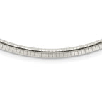 Sterling Silver 4mm Cubetto Necklace