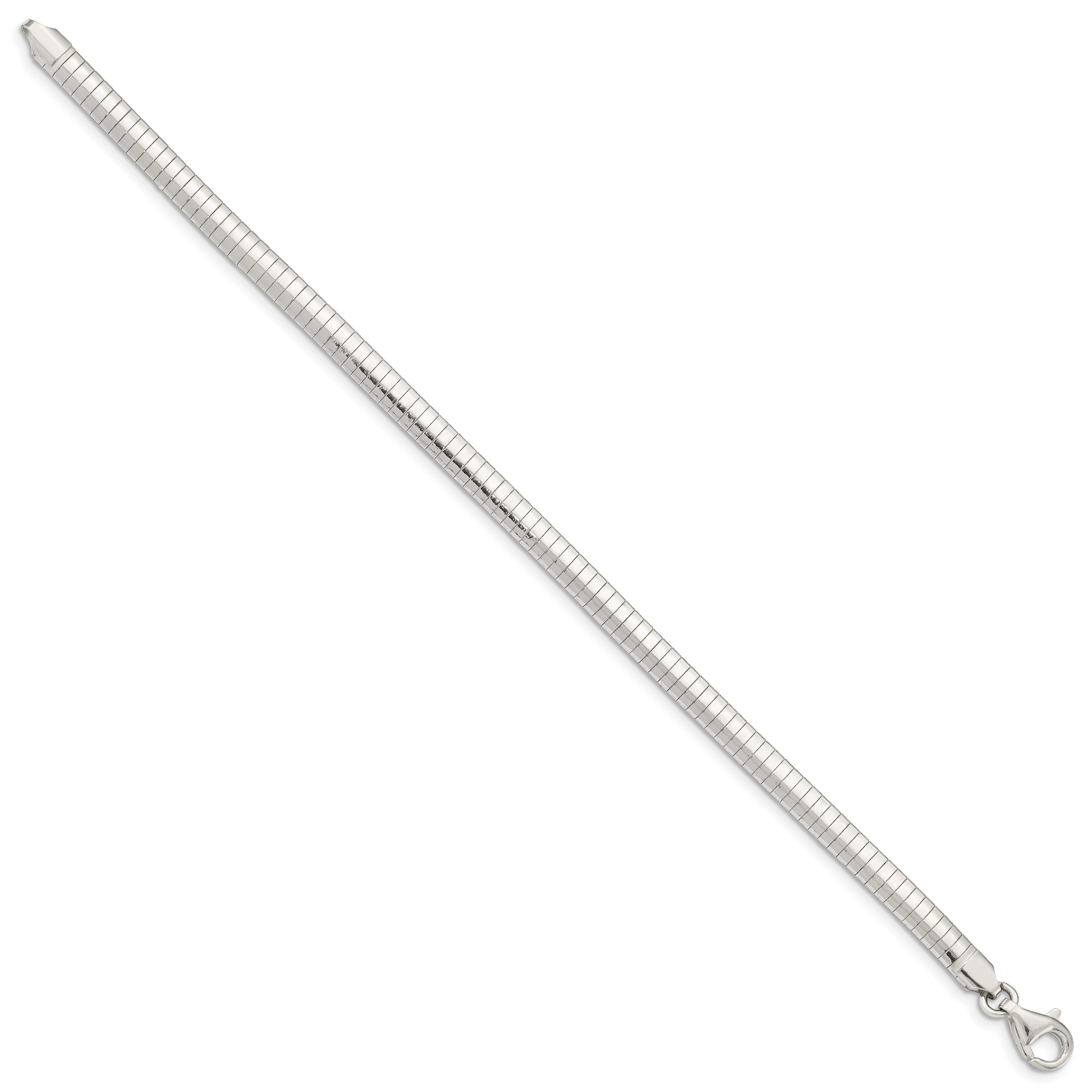 Sterling Silver 4mm Cubetto Bracelet Secondary image