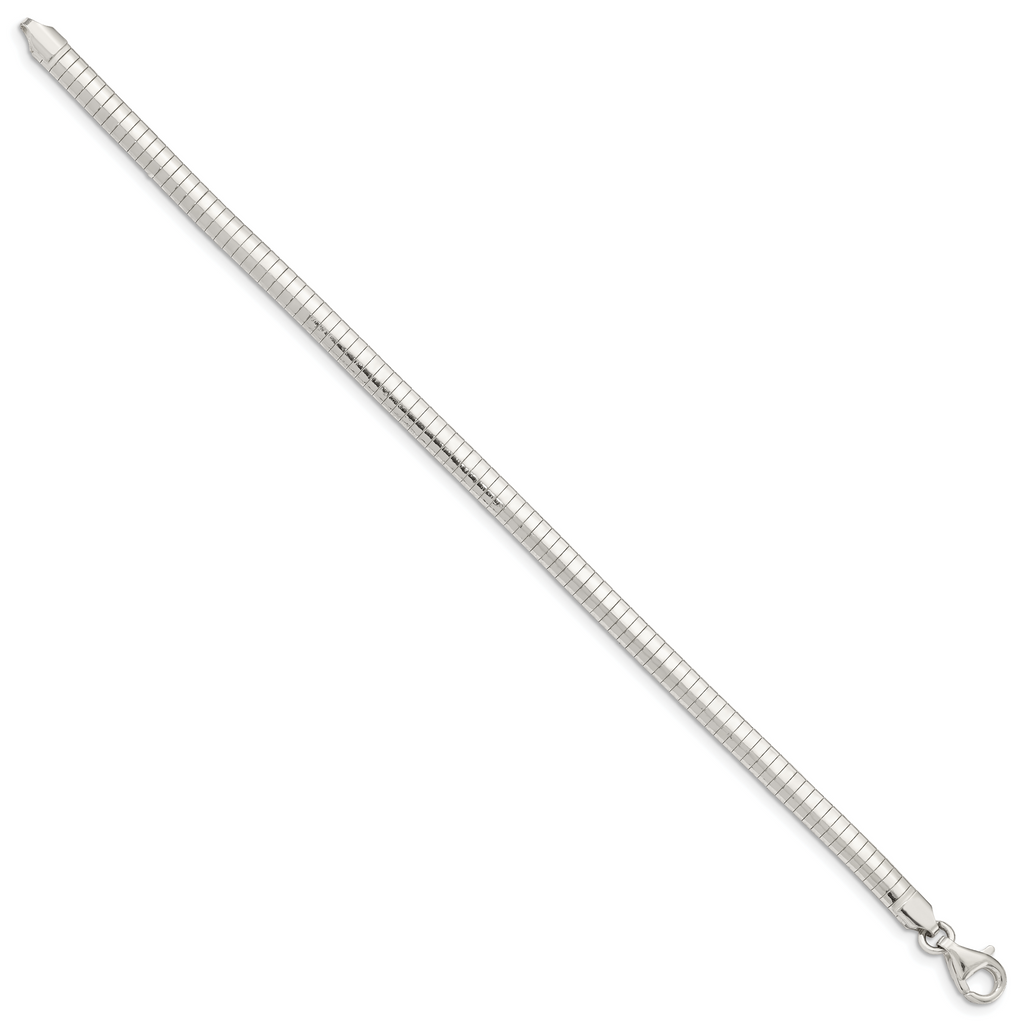 Sterling Silver 4mm Cubetto Bracelet