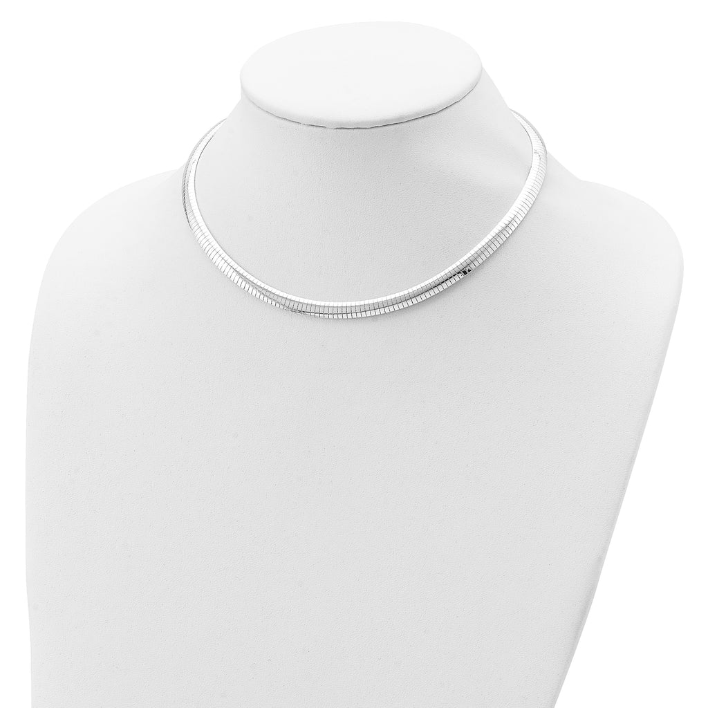 Sterling Silver 6mm Cubetto Necklace