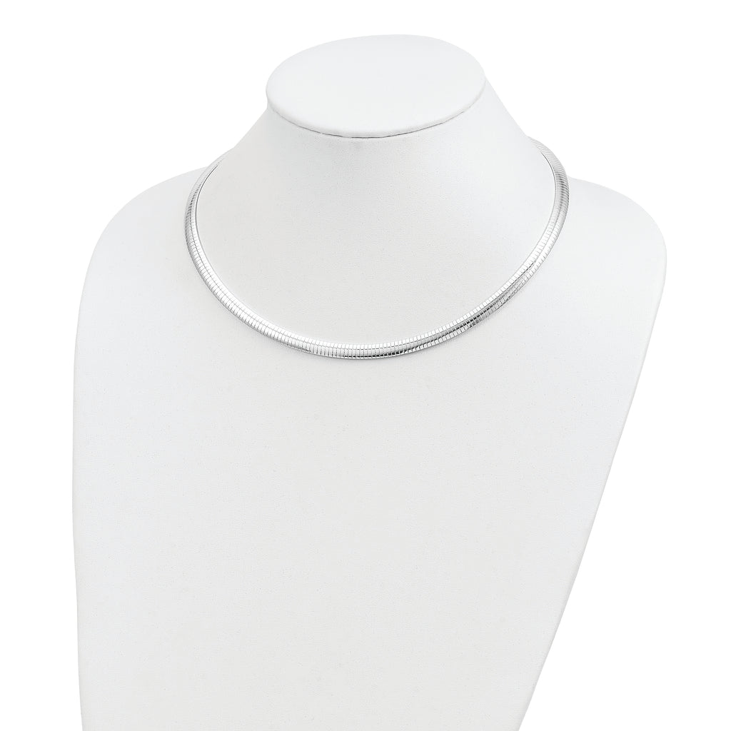Sterling Silver 6mm Cubetto Necklace