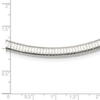 Sterling Silver 6mm Cubetto Necklace