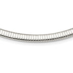 Sterling Silver 6mm Cubetto Necklace