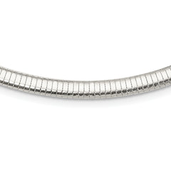 Sterling Silver 6mm Cubetto Necklace