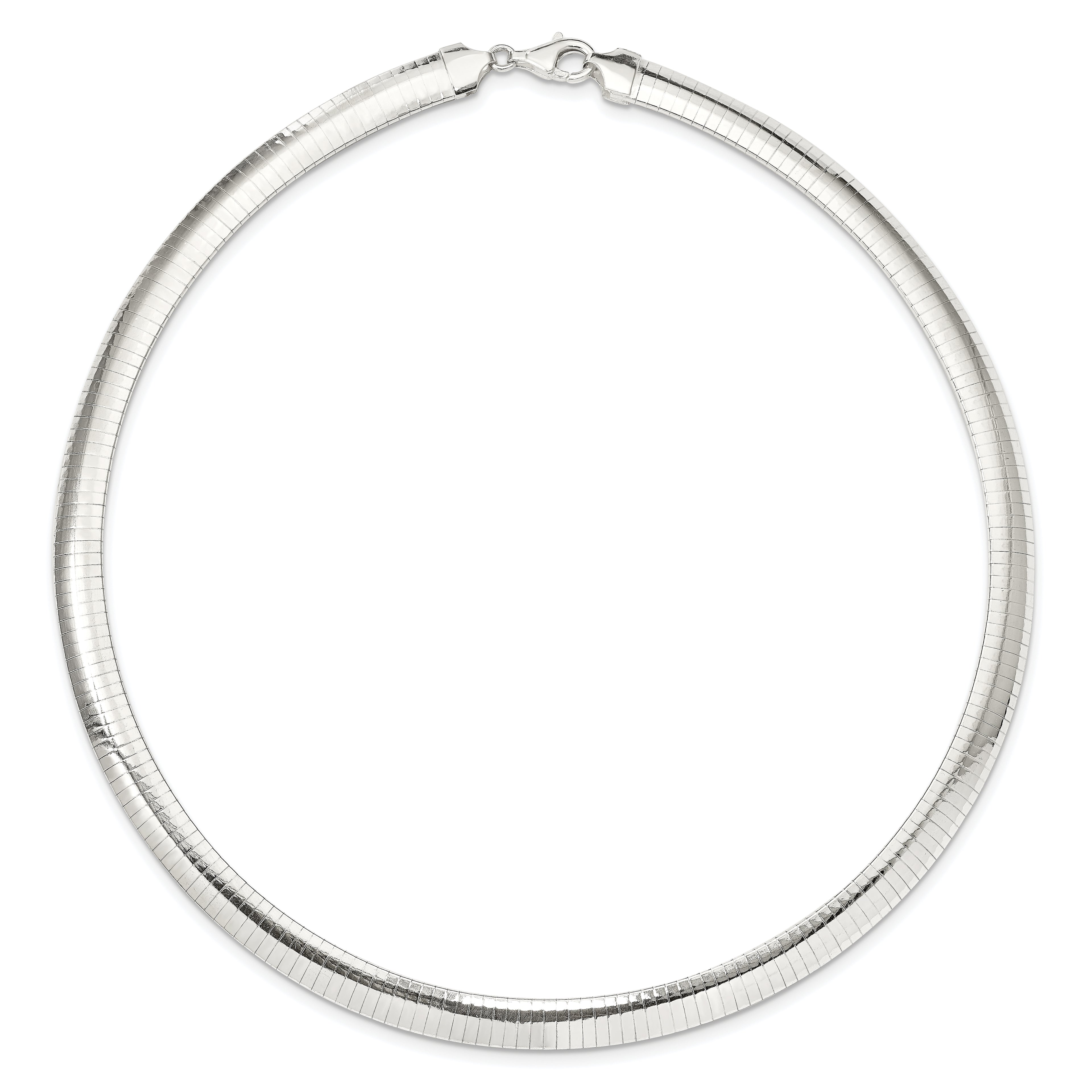 Sterling Silver 8mm Cubetto Necklace