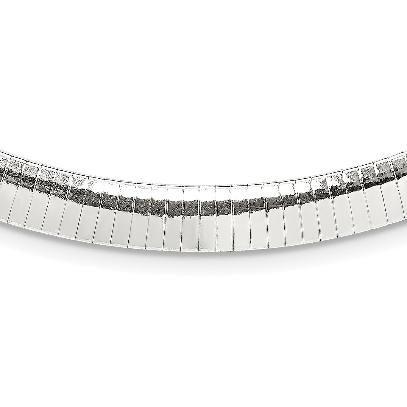 Sterling Silver 8mm Cubetto Necklace